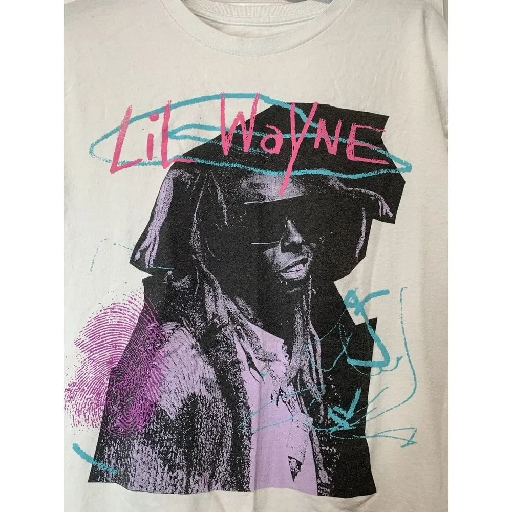Lil Wayne Merch Tee Size Large Young Money Tunechi Retro‎ Shirt - Picture 2 of 6